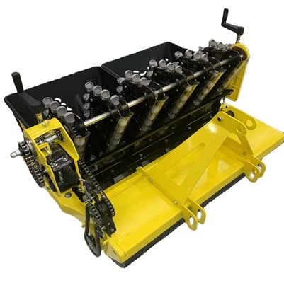 品質  Garlic Planting Machine Tractor Mounted 6 Row Garlic Planter 工場